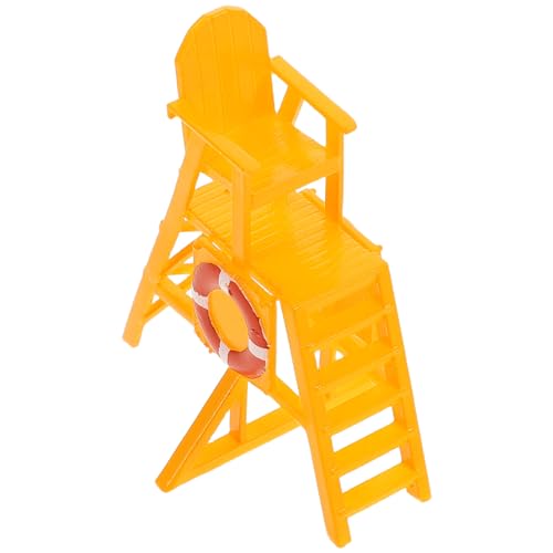 Abaodam Tropischer Miniatur-Strand-Rettungsstuhl 1:64 Winziger Stuhl Mini-Hausdekoration Urlaub Weihnachtsornament Puppenhaus Outdoor- Abaodam Tropischer Miniatur-Strand-Rettungsstuhl 1:64 Winziger Stuhl Mini-Hausdekoration Urlaub Weihnachtsornament Puppenhaus Outdoor- von Abaodam