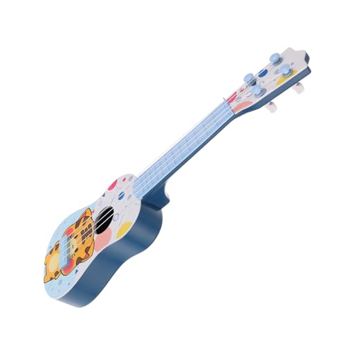 Abaodam Kunststoff-Ukulele-gitarrenspielzeug Für Kinder Frühes Lernen Musikspielzeug-Set von Abaodam