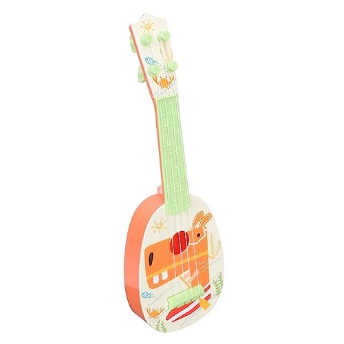 Abaodam Ukulele Mini Gitarre Musikinstrument Modell für Anfänger Jungen Mädchen Ab Jahren Pädagogisches Lernspielzeug Sicher und Realistisch Gestaltet von Abaodam