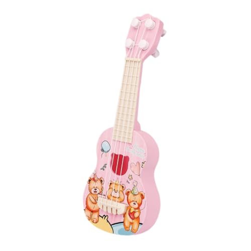 Abaodam Ukulele Mini Saiteninstrument mit Niedlichem Bären Design Leicht und Kompakt Pädagogisches Musikinstrument für Kleinkinder und Vorschulkinder Geschenk und Dekoration Abaodam Ukulele Mini Saiteninstrument mit Niedlichem Bären Design Leicht und Kompakt Pädagogisches Musikinstrument für Kleinkinder und Vorschulkinder Geschenk und Dekoration von Abaodam