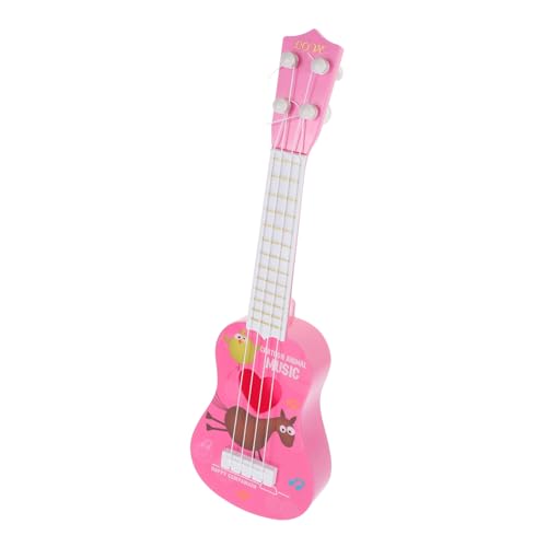 Abaodam Ukulele Musikinstrument Rosa Sicher für Kleinkinder Musikalisches Lernspielzeug Fingerfreundliche Saiten für Mädchen und Jungen Geburtstage und Feiertage Geeignet Abaodam Ukulele Musikinstrument Rosa Sicher für Kleinkinder Musikalisches Lernspielzeug Fingerfreundliche Saiten für Mädchen und Jungen Geburtstage und Feiertage Geeignet von Abaodam
