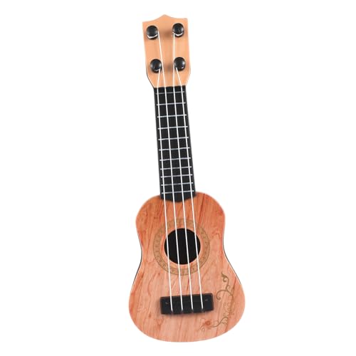 Abaodam Ukulele Simulation Ukulele für Kunststoff Musikinstrument mit Realistischen Saiten Musikspielzeug Musikalischen Bildung und Kreativität Abaodam Ukulele Simulation Ukulele für Kunststoff Musikinstrument mit Realistischen Saiten Musikspielzeug Musikalischen Bildung und Kreativität von Abaodam