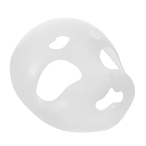 Abaodam Unbemalte Weiße Tiermaske Leichte DIY Fursuit Kopfmaske aus Kunststoff Vielseitiges Kostümzubehör für Cosplay Halloween Karneval und Maskenpartys Abaodam Unbemalte Weiße Tiermaske Leichte DIY Fursuit Kopfmaske aus Kunststoff Vielseitiges Kostümzubehör für Cosplay Halloween Karneval und Maskenpartys von Abaodam