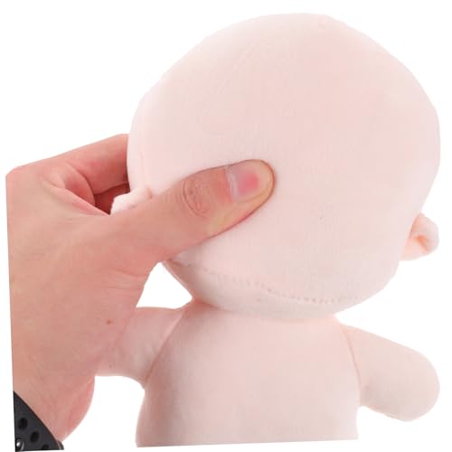 Abaodam Unfertige DIY Plüschpuppe mit Skelett Weicher Puppenkörper aus Langlebigem Pp Baumwollstoff Tragbares Blanko Anziehen Kreatives Lernspielzeug Abaodam Unfertige DIY Plüschpuppe mit Skelett Weicher Puppenkörper aus Langlebigem Pp Baumwollstoff Tragbares Blanko Anziehen Kreatives Lernspielzeug von Abaodam