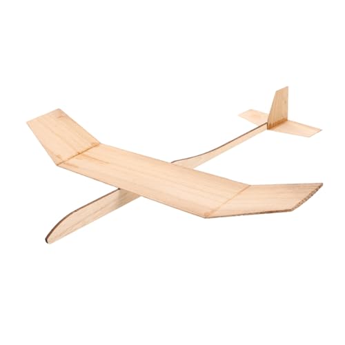 Abaodam Unfertiges Holz Segelflugzeug DIY Bastelset mit Bemalbarer Oberfläche Leichter Flugzeugmodell Bausatz für Handstartfähiger Holzgleiter für Kreative Outdoor Kunstprojekte Abaodam Unfertiges Holz Segelflugzeug DIY Bastelset mit Bemalbarer Oberfläche Leichter Flugzeugmodell Bausatz für Handstartfähiger Holzgleiter für Kreative Outdoor Kunstprojekte von Abaodam