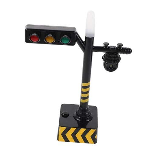 Abaodam Verkehrsampel mit Realistischem Licht und Sound Interaktives Verkehrszeichen Modell mit Signalwechsel Pädagogisches Lernspielzeug für Jungen und Mädchen zu Hause Unterricht von Abaodam