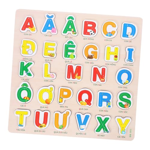 Abaodam Vietnamesisches Puzzle Alphabet-rätsel Für Kleinkinder ABC-Puzzle Rätsel Für Buchstaben des Alphabets Buchstabenrätsel Vorschulspielzeug Vorschulrätsel -rätsel Holz Abaodam Vietnamesisches Puzzle Alphabet-rätsel Für Kleinkinder ABC-Puzzle Rätsel Für Buchstaben des Alphabets Buchstabenrätsel Vorschulspielzeug Vorschulrätsel -rätsel Holz von Abaodam
