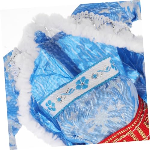 Abaodam Vintage Chinesisches Prinzessin Puppenkleid Hanfu Kostüm Antikes Outfit für Mädchen Puppen Kreative Verkleidung Traditionell Passend für Verschiedene Puppengrößen von Abaodam