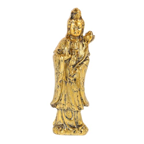 Abaodam Vintage Dekostatue, Dekostatue, Yin-Statue für Zuhause, Liegestatue, Yin-Statue, Altarstatue, Heimstatue, Goldenes Harz Abaodam Vintage Dekostatue, Dekostatue, Yin-Statue für Zuhause, Liegestatue, Yin-Statue, Altarstatue, Heimstatue, Goldenes Harz von Abaodam
