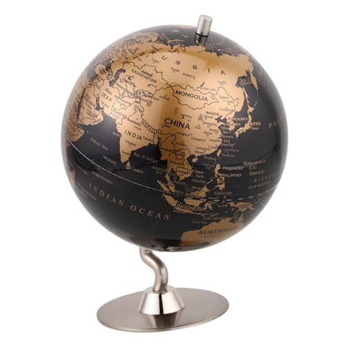 Abaodam Vintage-Design Mit Ständer Für Junge Mädchen Kleiner Erdglobus Für Schreibtisch Schulgloben Als Geographie-Materialien Deko- Fürs Büro Und Heimdekoration von Abaodam