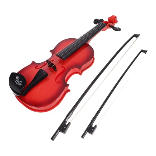 Abaodam Violine Jungen Und Mädchen Musikinstrument Spielzeug Akustische Violine Für Kinder Musiklernsimulationsinstrument Für Jungen Und Mädchen Anfänger von Abaodam
