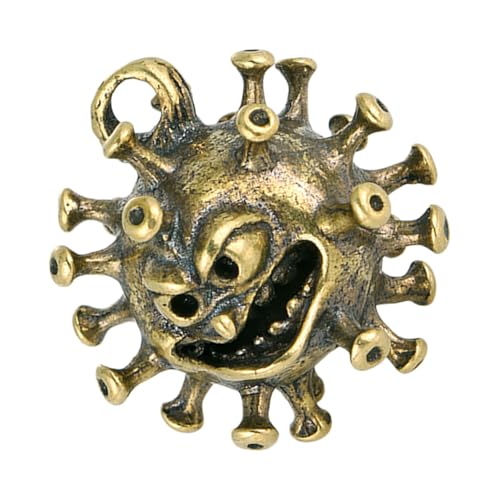 Abaodam Virusornament Aus Messing Retro- Bastelfiguren Halskettenanhänger Für Die Schmuckherstellung Winzige Reize Messingfigur Streichspielzeug Tierhandwerk Tierstatue Kupfer Golden Abaodam Virusornament Aus Messing Retro- Bastelfiguren Halskettenanhänger Für Die Schmuckherstellung Winzige Reize Messingfigur Streichspielzeug Tierhandwerk Tierstatue Kupfer Golden von Abaodam