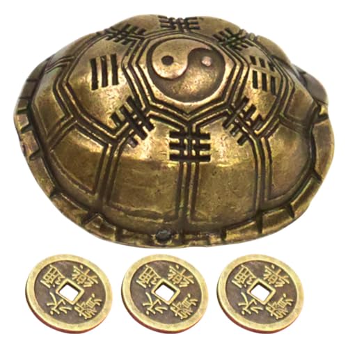 Abaodam Glücksbringer Schildkröte Shell Chinesische Antike Münze Wahrsage-Spielzeug Zinklegierung Wohn- Und Schreibtischdekoration Abaodam Glücksbringer Schildkröte Shell Chinesische Antike Münze Wahrsage-Spielzeug Zinklegierung Wohn- Und Schreibtischdekoration von Abaodam