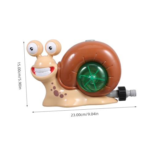 Abaodam Wassersprinkler Schneckenform für Sicheres Outdoor Einstellbare Sprühfunktionen Installieren für Sommer Wasserspiele im Garten Leicht für Unvergessliche Abaodam Wassersprinkler Schneckenform für Sicheres Outdoor Einstellbare Sprühfunktionen Installieren für Sommer Wasserspiele im Garten Leicht für Unvergessliche von Abaodam