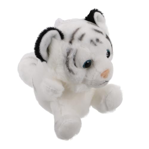Abaodam Weiches Tiger Plüschtier Schlüsselanhänger Münzbeutel Anhänger Rucksack Ornament Kuscheliges Stofftier Accessoire Niedliche Tasche Dekoration Geschenk von Abaodam