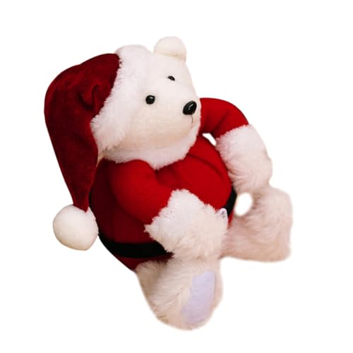Abaodam Weihnachtsbärenpuppe Minibär Bärenspielzeug Kleiner Bär Tierfigur Bär Figur Cartoon-Bär-Figur ausgestopfter Bär Tierspielzeug tragen kleine Bärenmodelle bequemer Kuschelbär Stoff Abaodam Weihnachtsbärenpuppe Minibär Bärenspielzeug Kleiner Bär Tierfigur Bär Figur Cartoon-Bär-Figur ausgestopfter Bär Tierspielzeug tragen kleine Bärenmodelle bequemer Kuschelbär Stoff von Abaodam