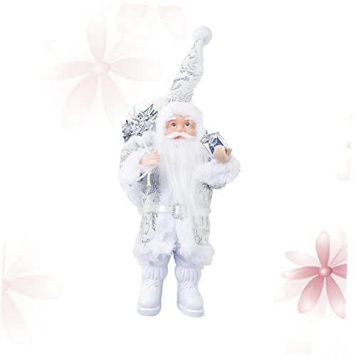 Abaodam Weihnachtsdekoration Figur Weihnachtsmannpuppe Silver Abaodam Weihnachtsdekoration Figur Weihnachtsmannpuppe Silver von Abaodam