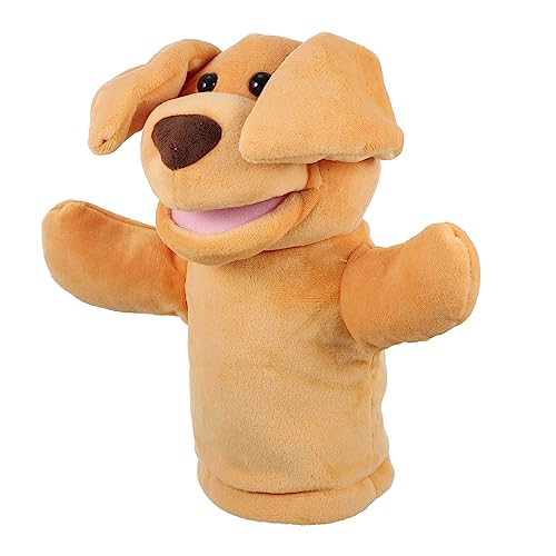 Abaodam üsch Hund Handpuppe Mit Beweglichem Mund Interaktives Für Ideal Für Rollenspiele Und Geschichtenerzählen Perfekt Als Für Kleine Puppenspieler von Abaodam