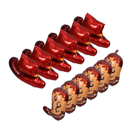 Abaodam Western-party-dekoration Mit Cowboyhut Und Stiefel-folienballons Motto-party-zubehör Für Geburtstage Und Veranstaltungen Aus Robustem Aluminiumfolie Lichtbeständig Und Langlebig Abaodam Western-party-dekoration Mit Cowboyhut Und Stiefel-folienballons Motto-party-zubehör Für Geburtstage Und Veranstaltungen Aus Robustem Aluminiumfolie Lichtbeständig Und Langlebig von Abaodam