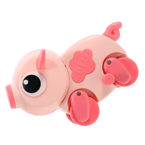 Abaodam Wind Up Schwein aus Interaktives Aufziehspielzeug für Fördert Motorische Fähigkeiten Geburtstagsgeschenk für Vorschulkinder von Abaodam