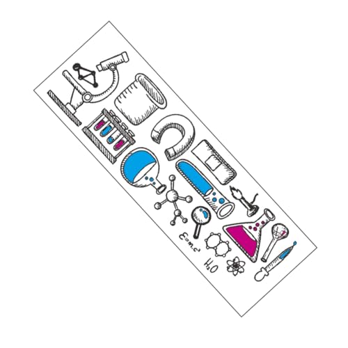Abaodam 1blatt Wissenschaftliche Laboraufkleber Anpassbare Chemie-Design-Sticker Für Notizbücher Wasserflaschen Und Klassenzimmer Vielseitige Wanddekoration Für Schulen Und Labore Abaodam 1blatt Wissenschaftliche Laboraufkleber Anpassbare Chemie-Design-Sticker Für Notizbücher Wasserflaschen Und Klassenzimmer Vielseitige Wanddekoration Für Schulen Und Labore von Abaodam