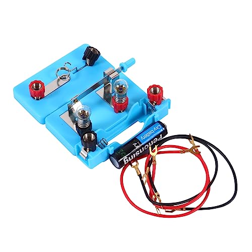 Abaodam Wissenschaftlicher Experimentierkasten Für Pädagogische Schaltung Löten Kindermodell Starter Kits Multimeter Physik Experimente Kit Physik Kit Kupferblau von Abaodam