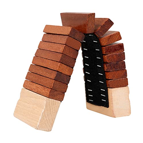 Abaodam Wooden Instrument Toy Orff Snake Tooth Sound Toy für Holzspielzeug für Musikalische Früherziehung Sicher und Langlebig für Kleinkinder von Abaodam