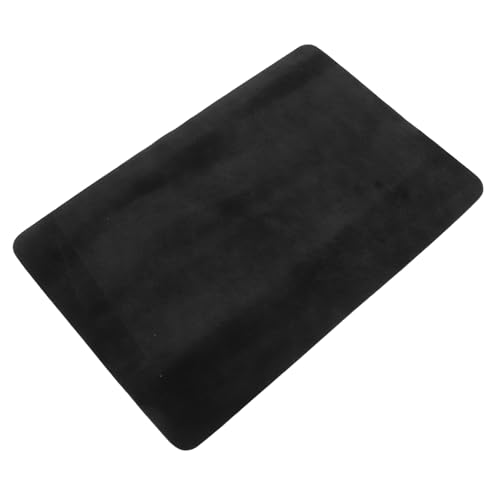 Abaodam Zauberkartenmatte Spiel Schnell Trocknende Geschirrmatte Kaffee Tamper Matte Trockenmatte Für Küchentheke Kartenboxen Für Sammelkarten Poker Münze Küchentrockenmatte Black Stoff von Abaodam