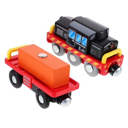 Abaodam Zug aus Stabilem Kunststoff Kleines Bunter Baustellen Zug mit Waggon und Fracht Interessantes Lernspielzeug Farberkennung und Hand Auge koordination Abaodam Zug aus Stabilem Kunststoff Kleines Bunter Baustellen Zug mit Waggon und Fracht Interessantes Lernspielzeug Farberkennung und Hand Auge koordination von Abaodam