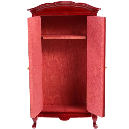 Abaodam armloser Liebesstuhl holzspielzeug holzschrank Schrank Dollhouse playmobile Holzmodell Puppenhaus Miniaturmöbel Puppenhaus winziger Schrank Puppenhaus-Miniaturschrank rot Abaodam armloser Liebesstuhl holzspielzeug holzschrank Schrank Dollhouse playmobile Holzmodell Puppenhaus Miniaturmöbel Puppenhaus winziger Schrank Puppenhaus-Miniaturschrank rot von Abaodam