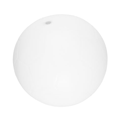 Abaodam aufblasbare Fußbälle drinnen Kind hoch Ausbildung Jugend Blau Rosa Kurvenfußball Weicher Fußball für den Innenbereich Fußball für Erwachsene Fußbälle Masse PVC Weiß von Abaodam
