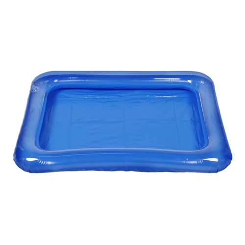 Abaodam Spaß Für Jungen Und Mädchen Puppen Aufblasbarer Pool Tragbares Badespielzeug Sand- Und Wasserspielset PVC Ideal Für Fantasievolles Spielen von Abaodam