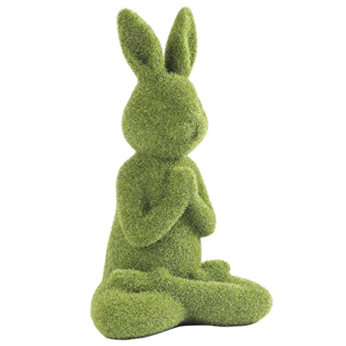Abaodam ausgestopftes Hasenspielzeug Plüschmodell Stofftier-Plüschpuppe knuddelig Plüschtiere Hase Plüsch Hasen plüschtier Hasen kleine Tierverzierung Beflockung Tierdekor Harz von Abaodam