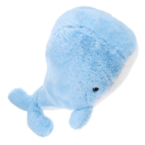Abaodam buchregal Dekoration wohnungsdeko nachsprechende stofftiere hausdeko Cartoon-Plüschtier Walpuppe im Schlafzimmer kleine Walpuppe Stofftierpuppe Sky-Blue von Abaodam