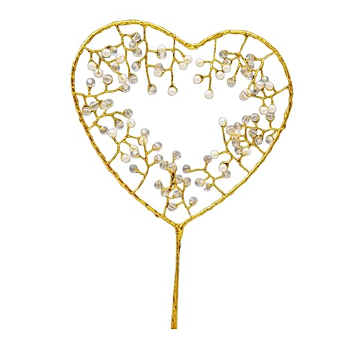 Abaodam Liebe Metall Kristall Herzförmige Kuchen Topper Für Hochzeit Engagement Party Dekorative Abaodam Liebe Metall Kristall Herzförmige Kuchen Topper Für Hochzeit Engagement Party Dekorative von Abaodam