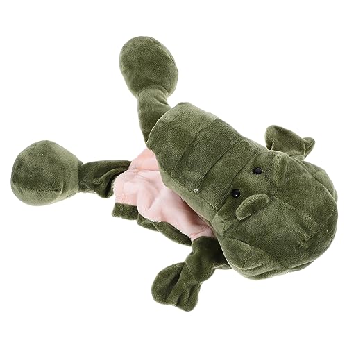 Abaodam interaktives kinderspielzeug -Handpuppe Toys for Kuscheltier-Handpuppe Kinderpuppenspielzeug Handspielzeug Tierkopfpuppe Handpuppe PP Baumwolle von Abaodam