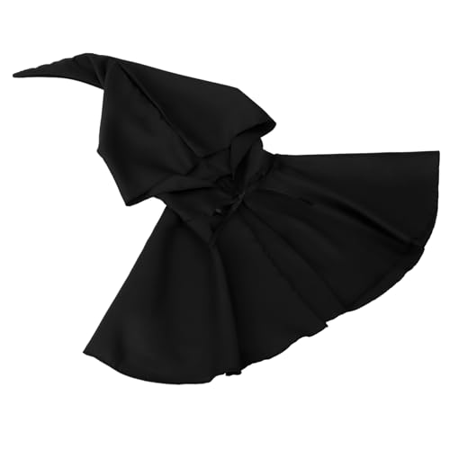 Abaodam Halloween Kapuzenumhang Für Cosplay Einfarbiger Mittelalterlicher Umhang Für Halloween-feiern Kostümpartys Und Rollenspiele Unisex von Abaodam