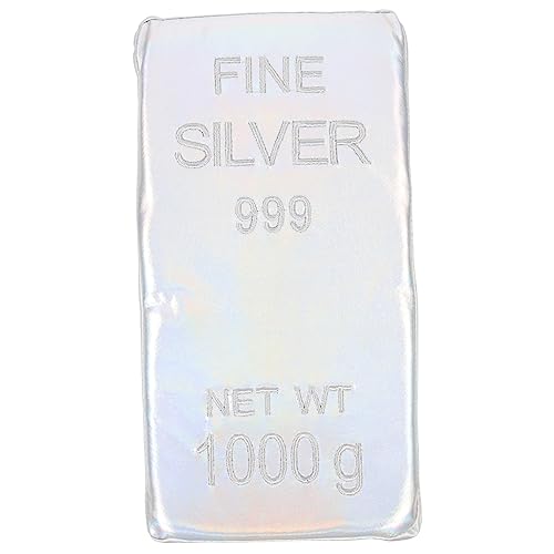 Abaodam simulierter Ziegel Stütze Requisitengeld Falschgeld Spielgeld Plüsch für kinderspielzeug Funny Toys Fun Toy Party-Requisite simulierte Ziegelmodelle Schwamm Silver Abaodam simulierter Ziegel Stütze Requisitengeld Falschgeld Spielgeld Plüsch für kinderspielzeug Funny Toys Fun Toy Party-Requisite simulierte Ziegelmodelle Schwamm Silver von Abaodam