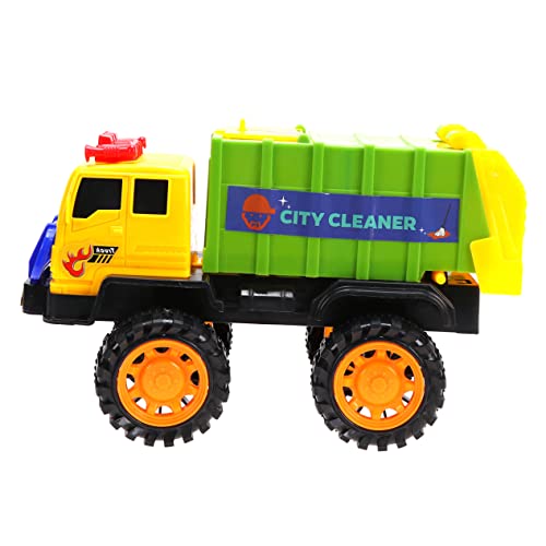 Abaodam Kleinkind-LKW-Spielzeug Kinder-sanitärauto Spielzeug Reibungsbetriebenes Auto Müllwagen Umweltbewusstsein Zufällige Farbe von Abaodam