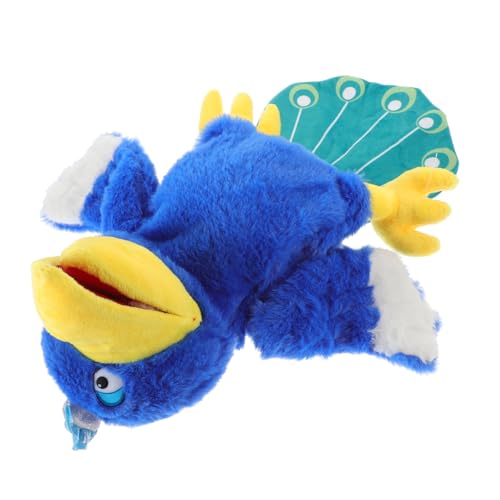 Abaodam üsch Handpuppe Pfau Interaktive Geschichten Handpuppe Aus Weichem Material Für Lernspielzeug Für Kreatives Rollenspiel von Abaodam