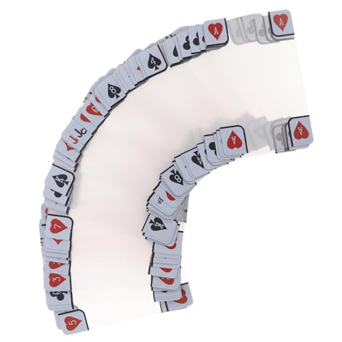 Abaodam wasserdichte Transparente Pokerkarten mit Matter Oberfläche Anti-Cheat Kunststoff Kartenspiel für Strand Pool und Professionelle Turniere Abaodam wasserdichte Transparente Pokerkarten mit Matter Oberfläche Anti-Cheat Kunststoff Kartenspiel für Strand Pool und Professionelle Turniere von Abaodam