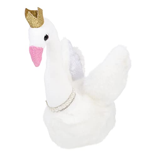 Abaodam Crown Swan Puppenspielzeug – Plüschtier Perfekt Als Weihnachtsdekoration Und Für Kinder von Abaodam