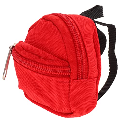 Dekorativer Puppenrucksack, Mini-Polyester-Schultasche für Bjd-Puppen, sicheres Material für Puppenhaus-Sammler und Raumdekoration, toll Dekorativer Puppenrucksack, Mini-Polyester-Schultasche für Bjd-Puppen, sicheres Material für Puppenhaus-Sammler und Raumdekoration, toll von Abaodam