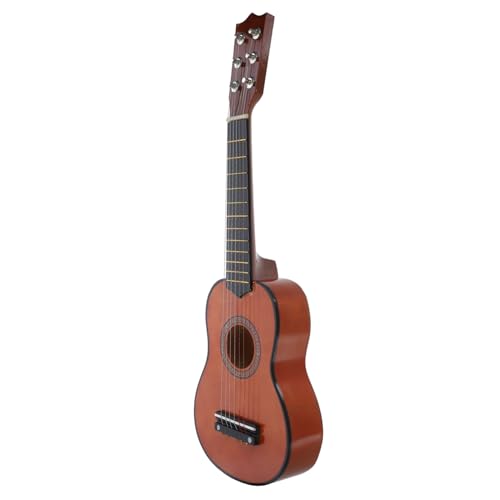 Abaodam Holzgitarre für Gitarre für Anfänger Kreatives Musikspielzeug mit Einstellbarer Saitenfestigkeit für Jungen und Musikalisches Lernspielzeug Abaodam Holzgitarre für Gitarre für Anfänger Kreatives Musikspielzeug mit Einstellbarer Saitenfestigkeit für Jungen und Musikalisches Lernspielzeug von Abaodam