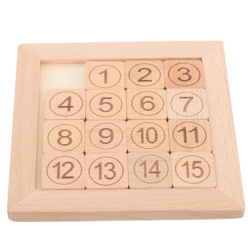 Holznummern Puzzle für Lernspielzeug zur Zahlenerkennung Schiebe Rätsel für Kreativität und Vorstellungskraft für Zuhause und Schule Stärkt die Eltern Junge Mädchen Beziehung Holznummern Puzzle für Lernspielzeug zur Zahlenerkennung Schiebe Rätsel für Kreativität und Vorstellungskraft für Zuhause und Schule Stärkt die Eltern Junge Mädchen Beziehung von Abaodam