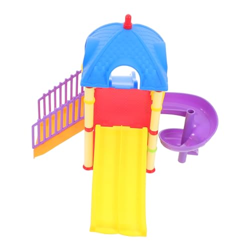 Kleines Spielplatz Bausatz Modell DIY Spielplatzmodell für Enthusiasten für Puppenhäuser und Spielzimmer Perfektes für Freunde von Abaodam