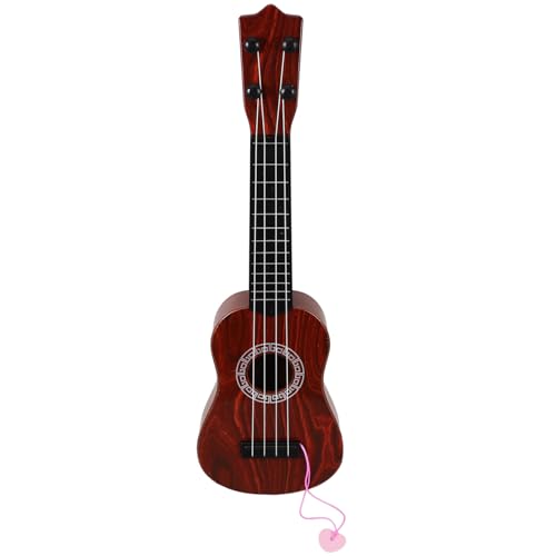 Abaodam Mini-Ukulele Für Kinder Kindergitarre Pädagogisches Musikinstrument Spielzeug Sicher Für Kleinkinder von Abaodam