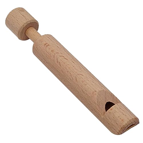 Piccolo-Flöte aus Holz für Früherziehung, musikalisch, leichtes Push-Pull-Design für Musiklernen, sensorische Entwicklung, kompakt für von Abaodam