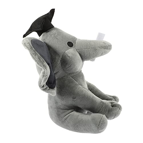 Plüschelefant mit Doktorhut Lustige Abschiedsgeschenk für Absolventen Niedlicher Elefant Souvenir für Abschlussfeiern Kreatives Kuscheltier für Studenten von Abaodam