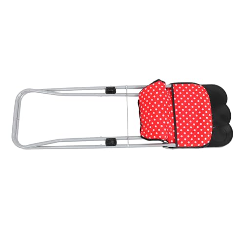 Puppen Hochstuhl für Rotes Puppenmöbel mit Fütterungszubehör Leicht und Tragbar für Rollenspiele und Kreative Partys Puppen Hochstuhl für Rotes Puppenmöbel mit Fütterungszubehör Leicht und Tragbar für Rollenspiele und Kreative Partys von Abaodam